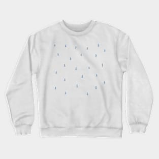 Forest tree pattern Crewneck Sweatshirt